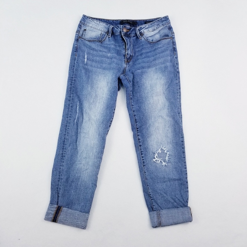 Max Jean's boyfriend cut crop ankle 6